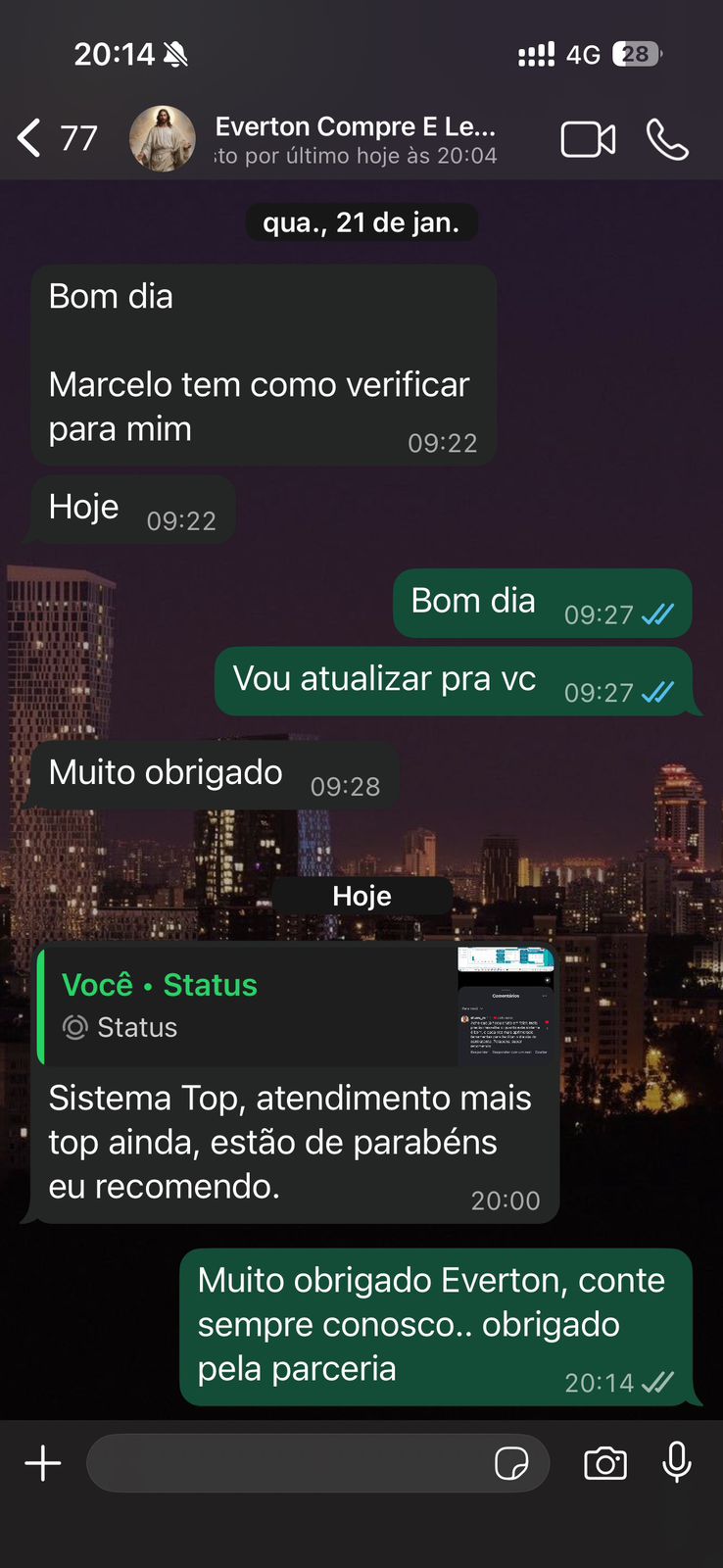 Depoimento Everton