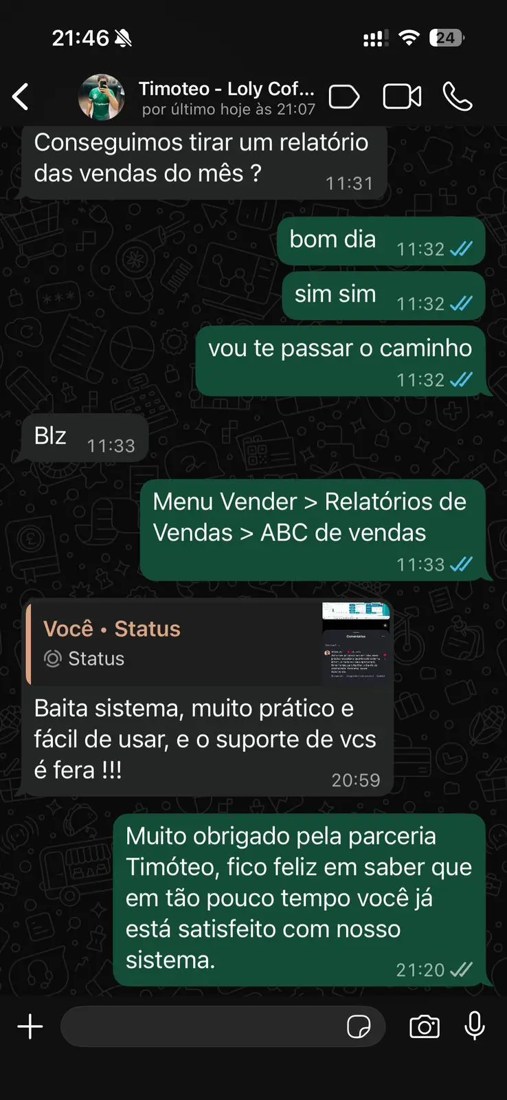 Depoimento Timoteo