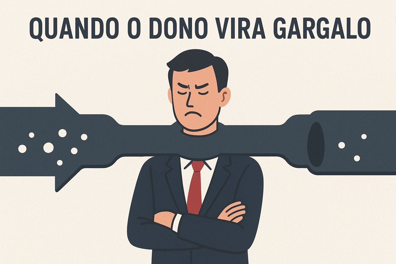 Quando o dono vira gargalo