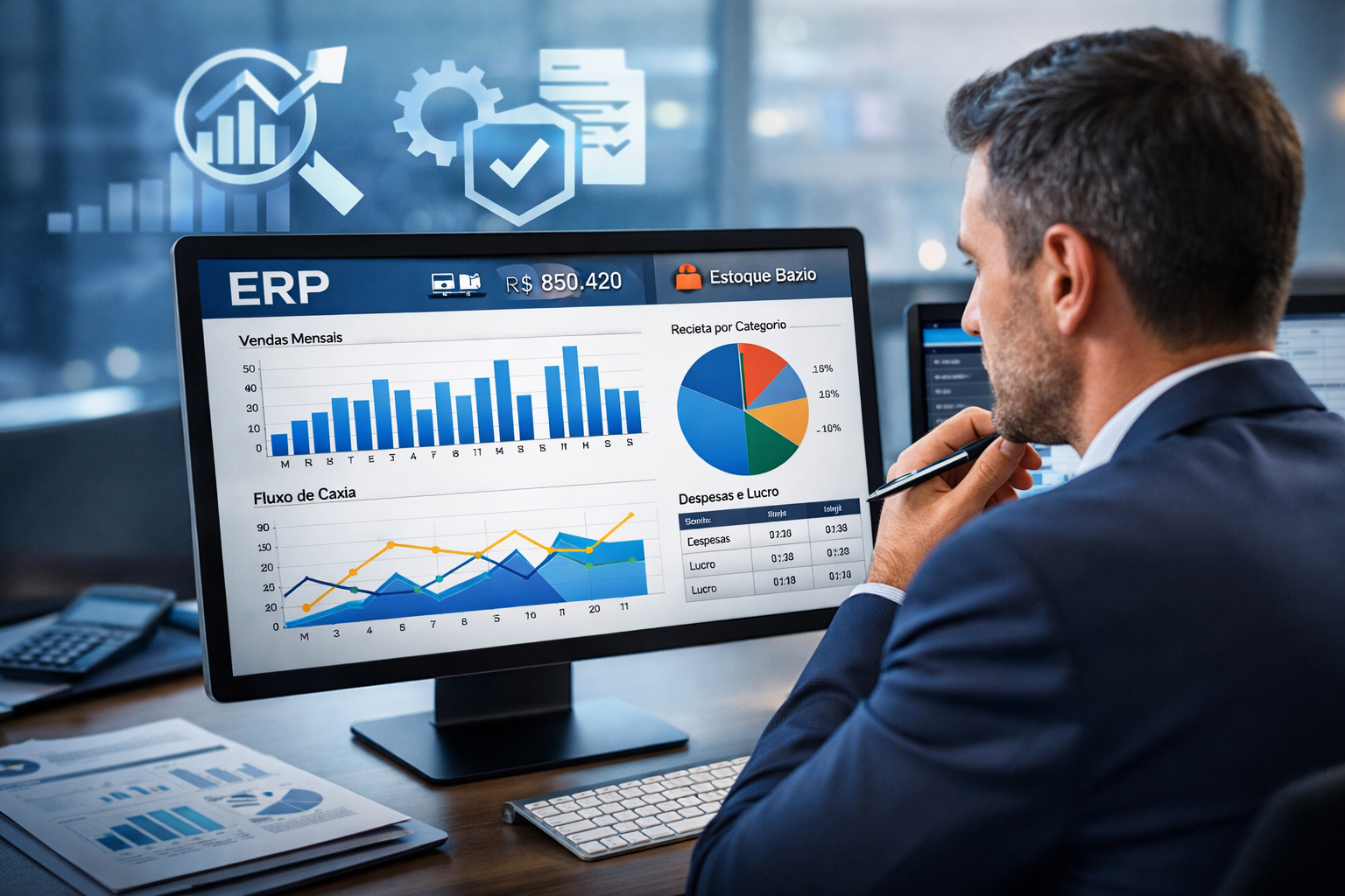 Indicadores de gestão que todo empresário deveria acompanhar no ERP