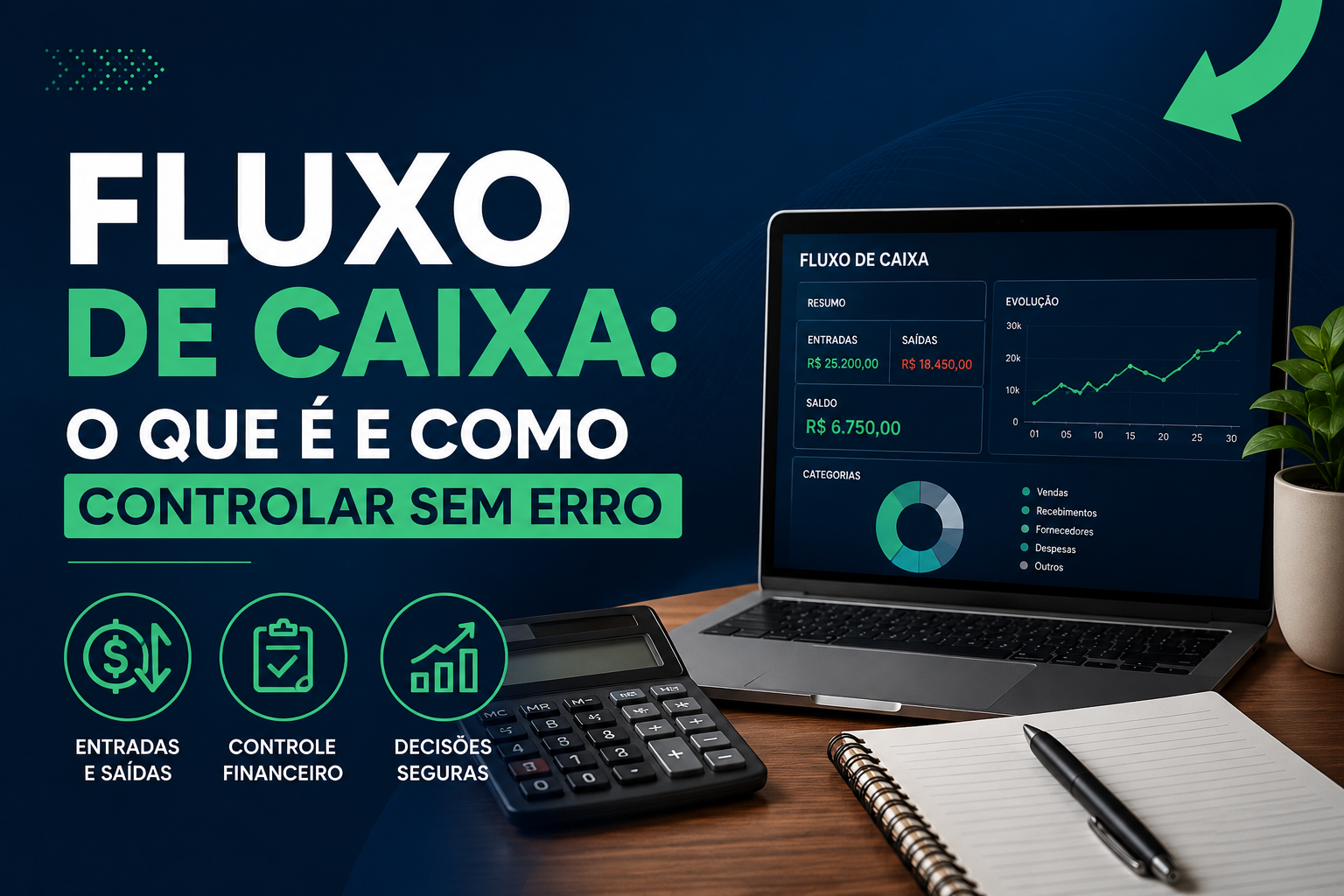 Fluxo de caixa: o que é e como controlar sem erro