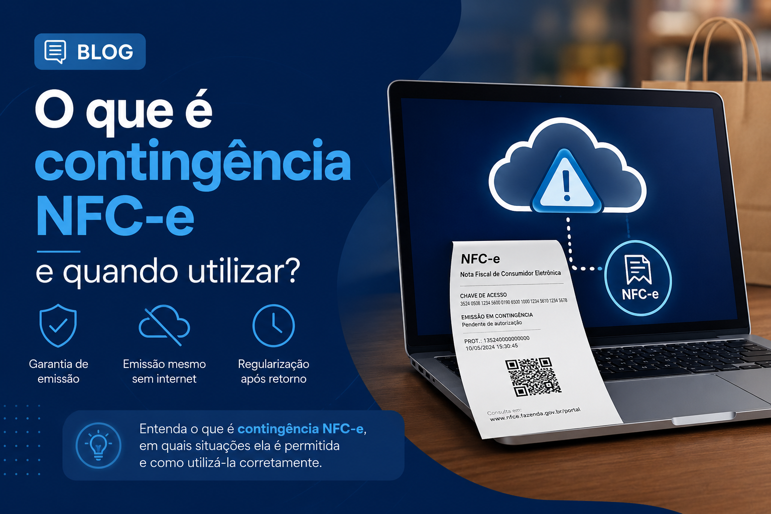 O que é contingência NFC-e e quando utilizar?