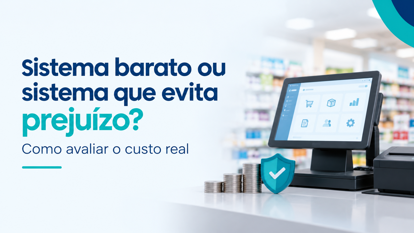 Sistema barato ou sistema que evita prejuízo? Como avaliar o custo real